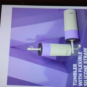 Asobu straw stainless steel cup with straw